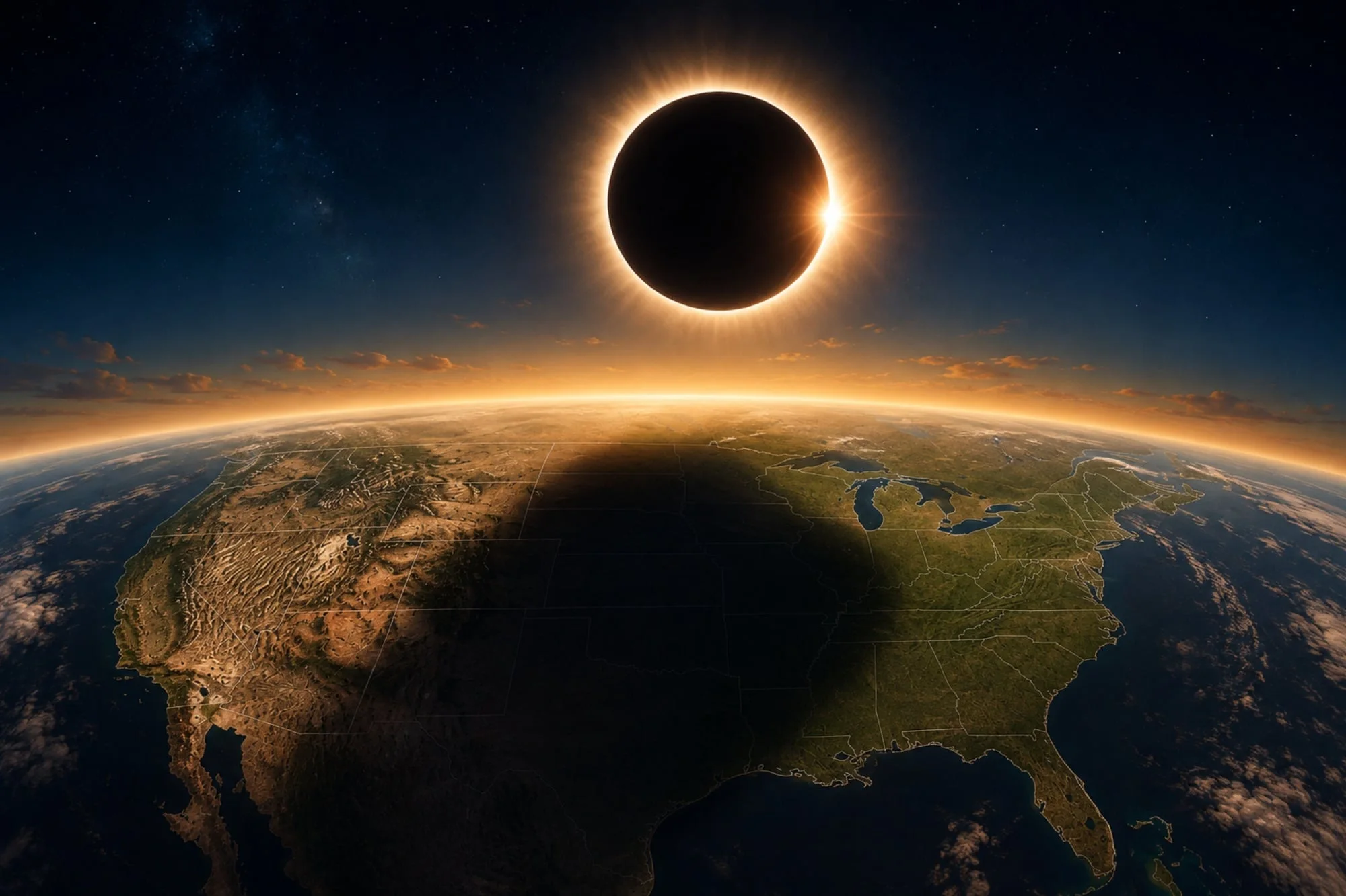 A qué hora es el Eclipse Solar Total en Madrid hoy, miércoles 12 de agosto
