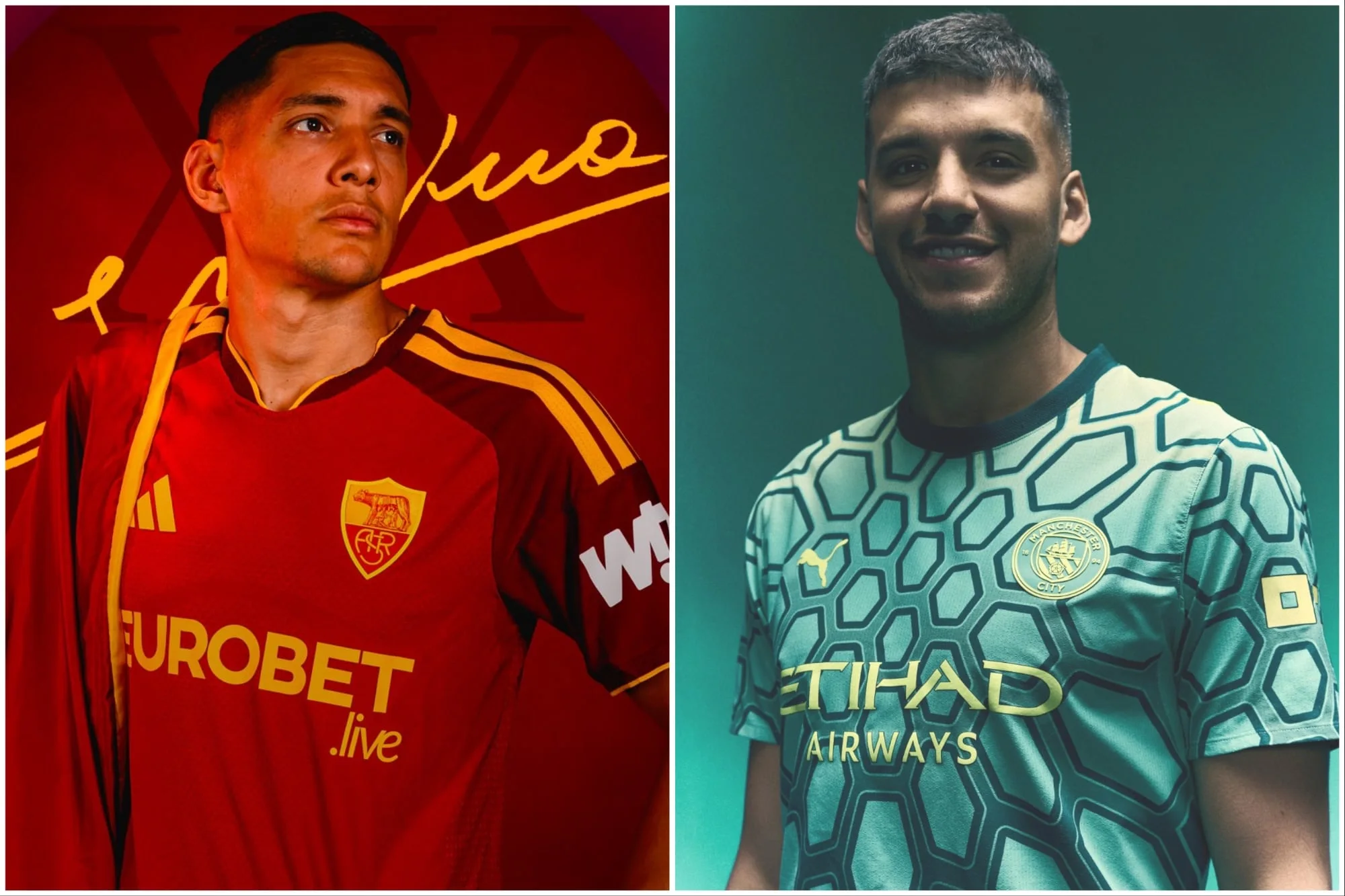 Nahuel Molina y Gerónimo Rulli fueron presentados en sus nuevos clubes