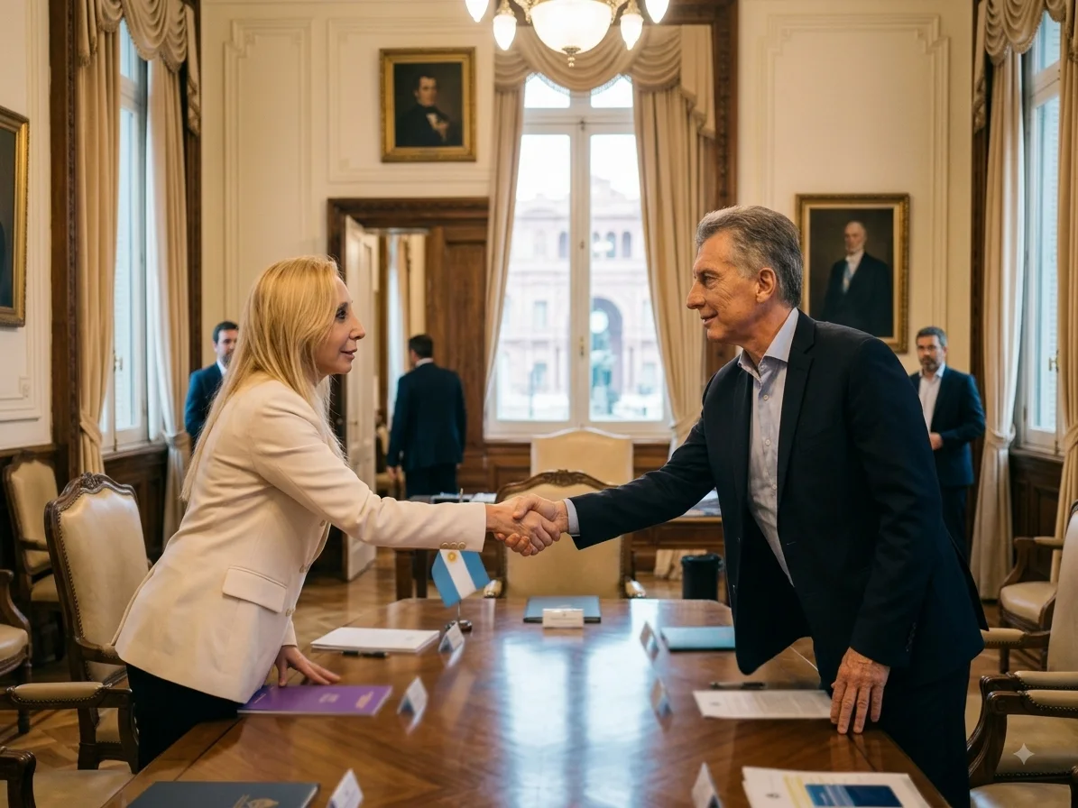 Acuerdos políticos entre LLA y el PRO