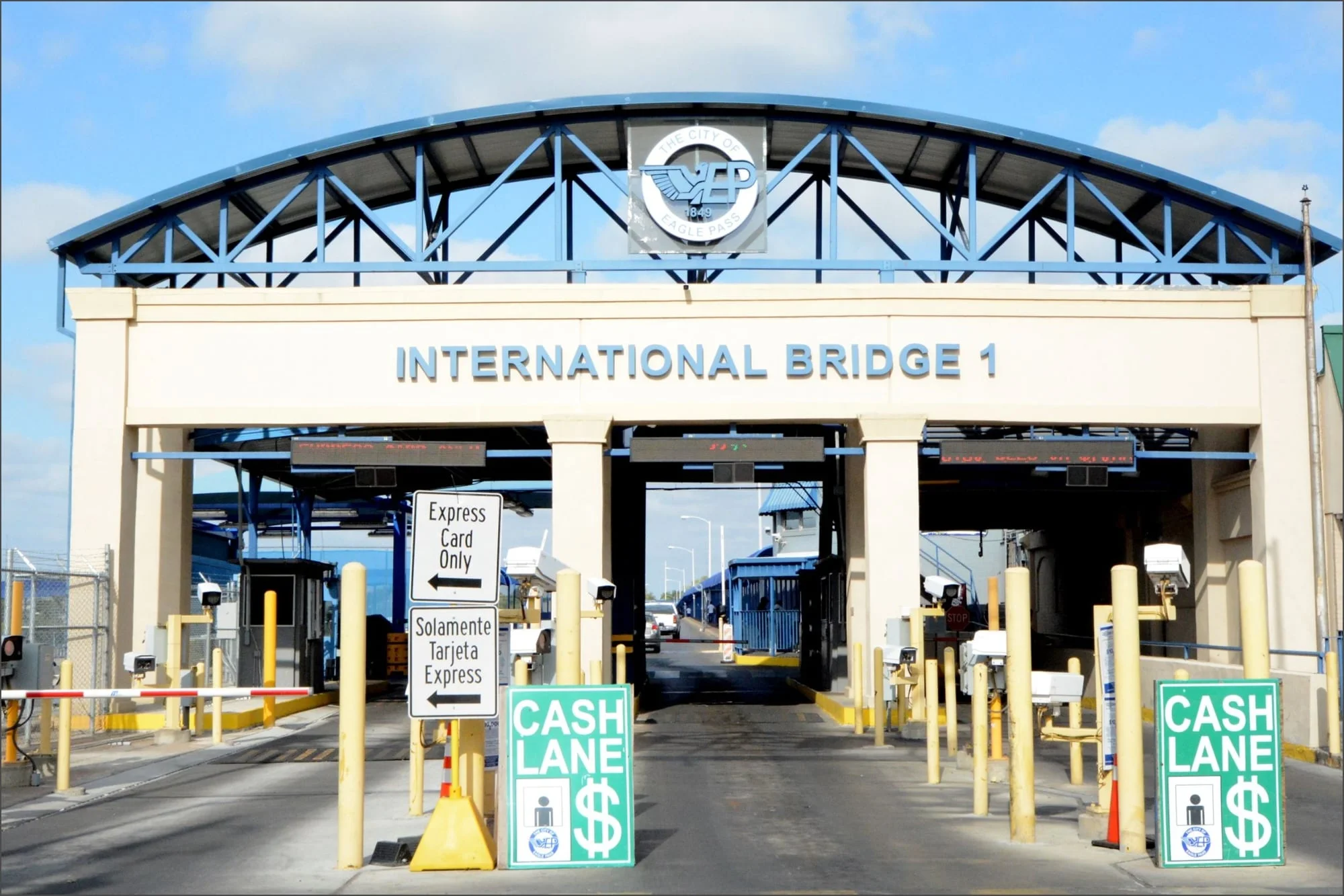 ¿Comenzará la construcción en Texas?: agregarán seis carriles en el puente internacional Camino Real de Eagle Pass