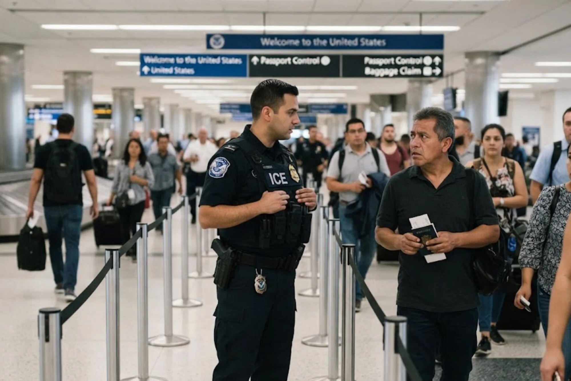 Abogados en EE.UU. coinciden: los migrantes que deben preocuparse por el ICE en los aeropuertos