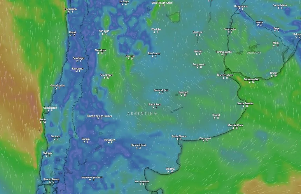 Se viene una semana con “ciclogénesis de alto impacto” que traerá 48 horas de tormentas fuertes, actividad ecléctrica, ráfagas y un brusco cambio en el pronóstico: las zonas afecta