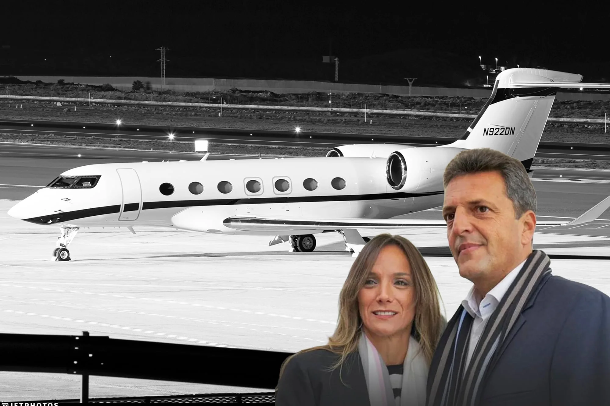 Sergio Massa, su esposa y amigos viajaron al Caribe en avión privado en medio del retorno a la discusión electoral