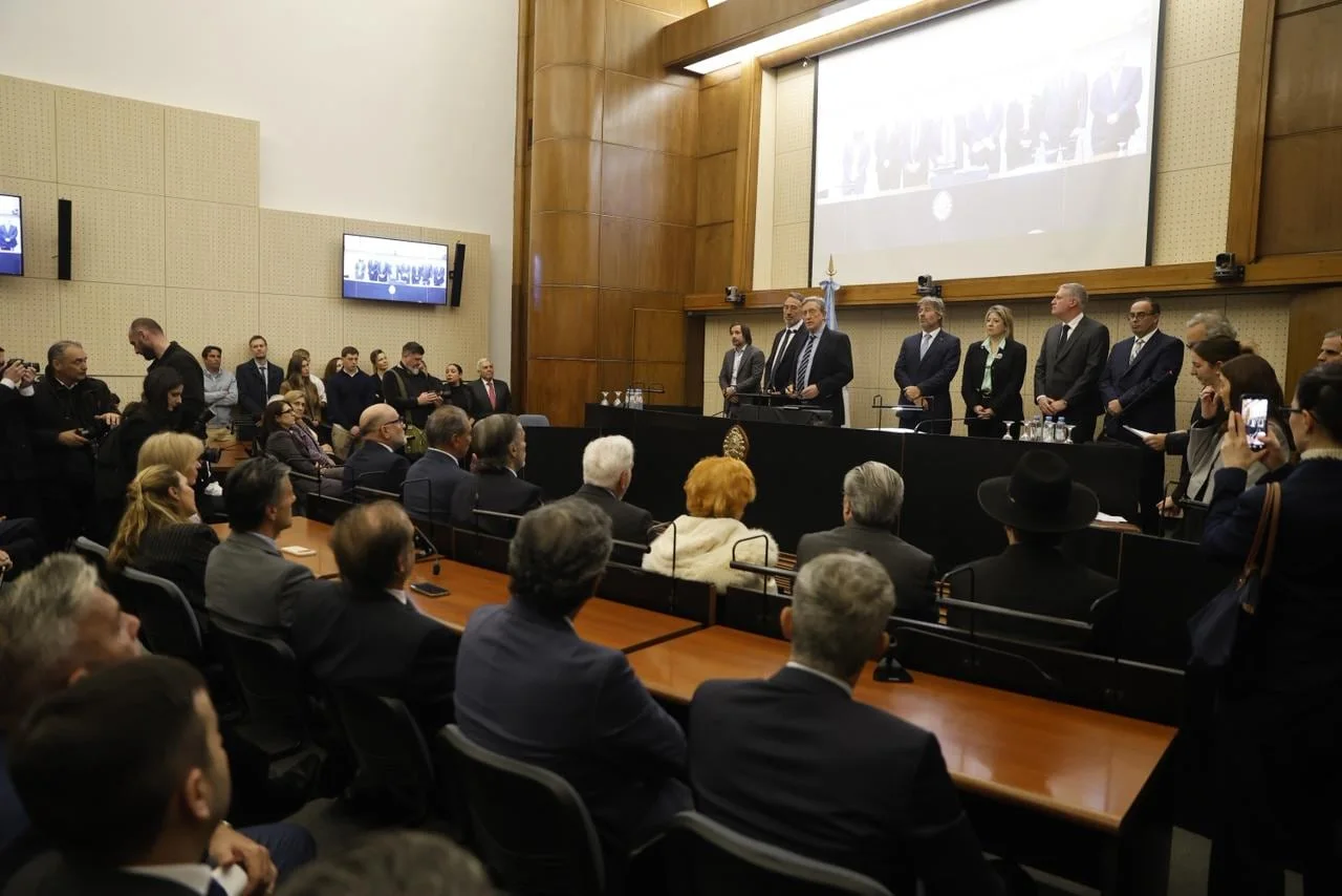 Fotogalería: la jura de Yadarola y Bertuzzi reunió a emisarios del Gobierno con la familia judicial