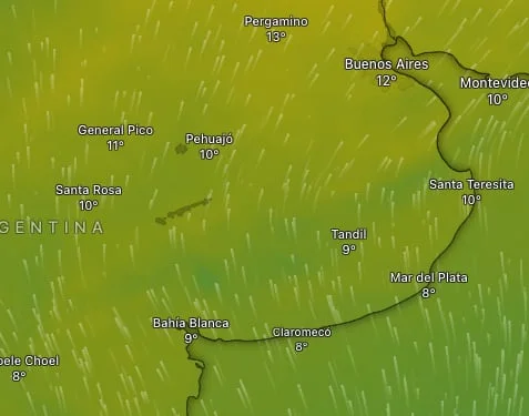 Hay alerta amarilla por vientos, nevadas y Zonda para este sábado 5 de septiembre: las provincias afectadas