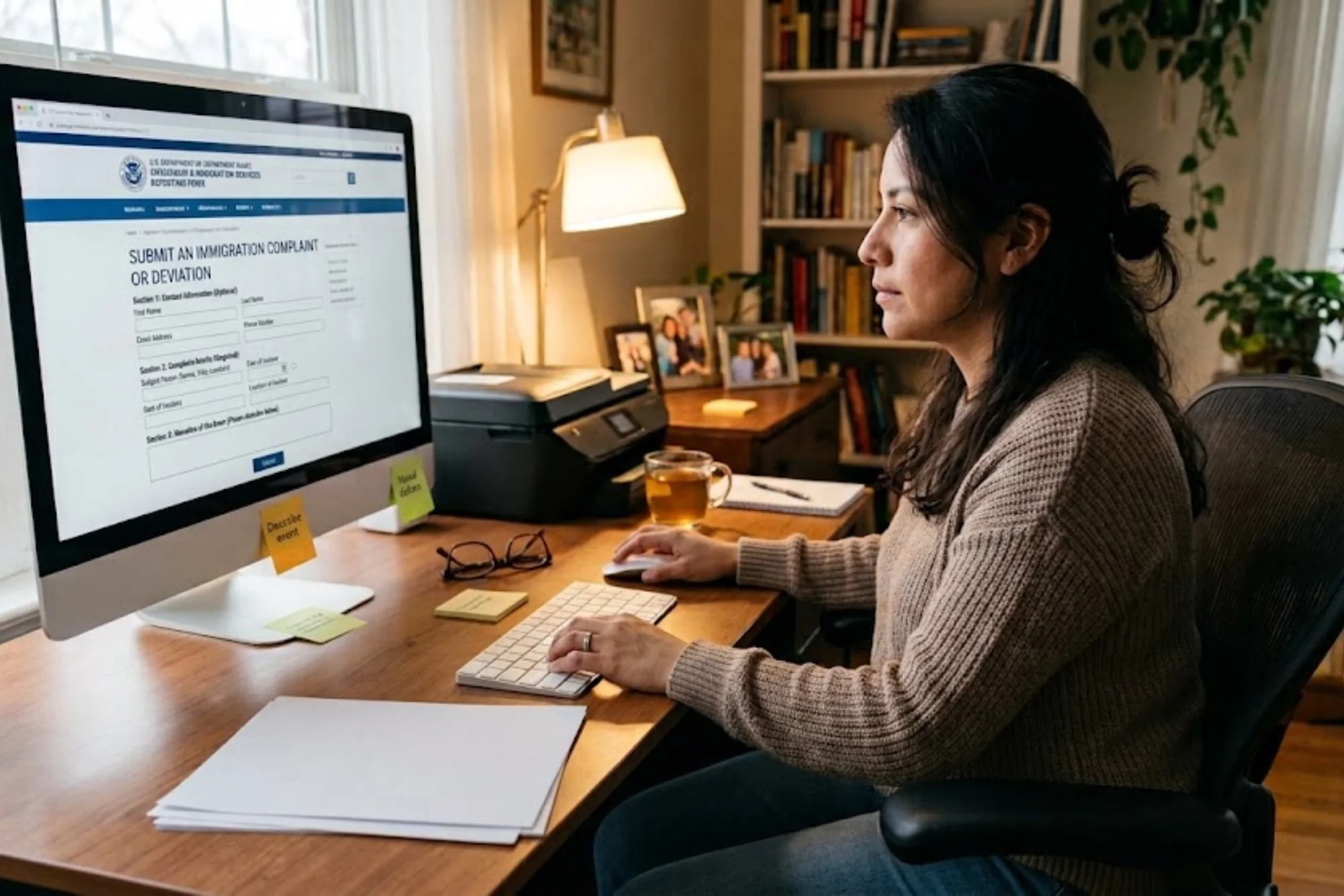 Actualizaciones del Uscis y la web oficial para reportar fraudes migratorios en septiembre 2026