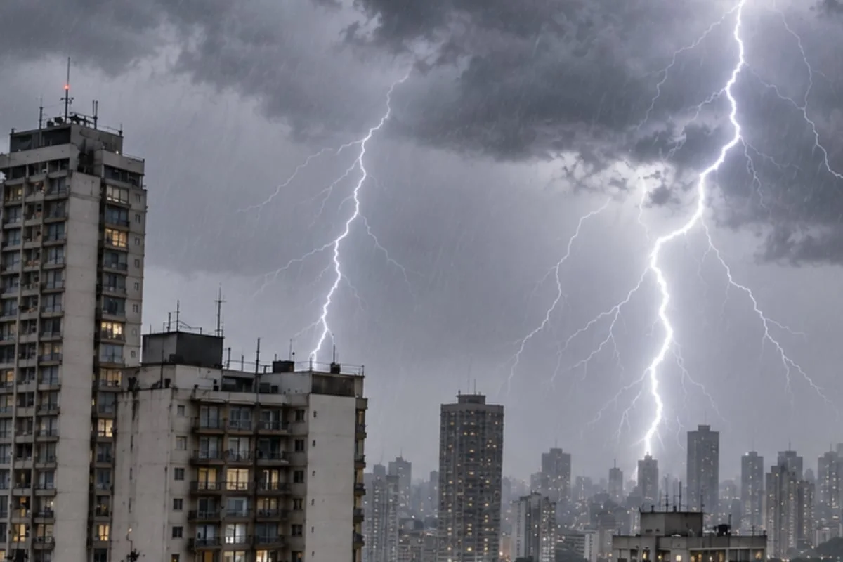 Se viene una irrupción de aire polar que traerá un brusco descenso térmico seguido de tormentas fuertes, viento blanco y ráfagas intensas: las zonas afectadas