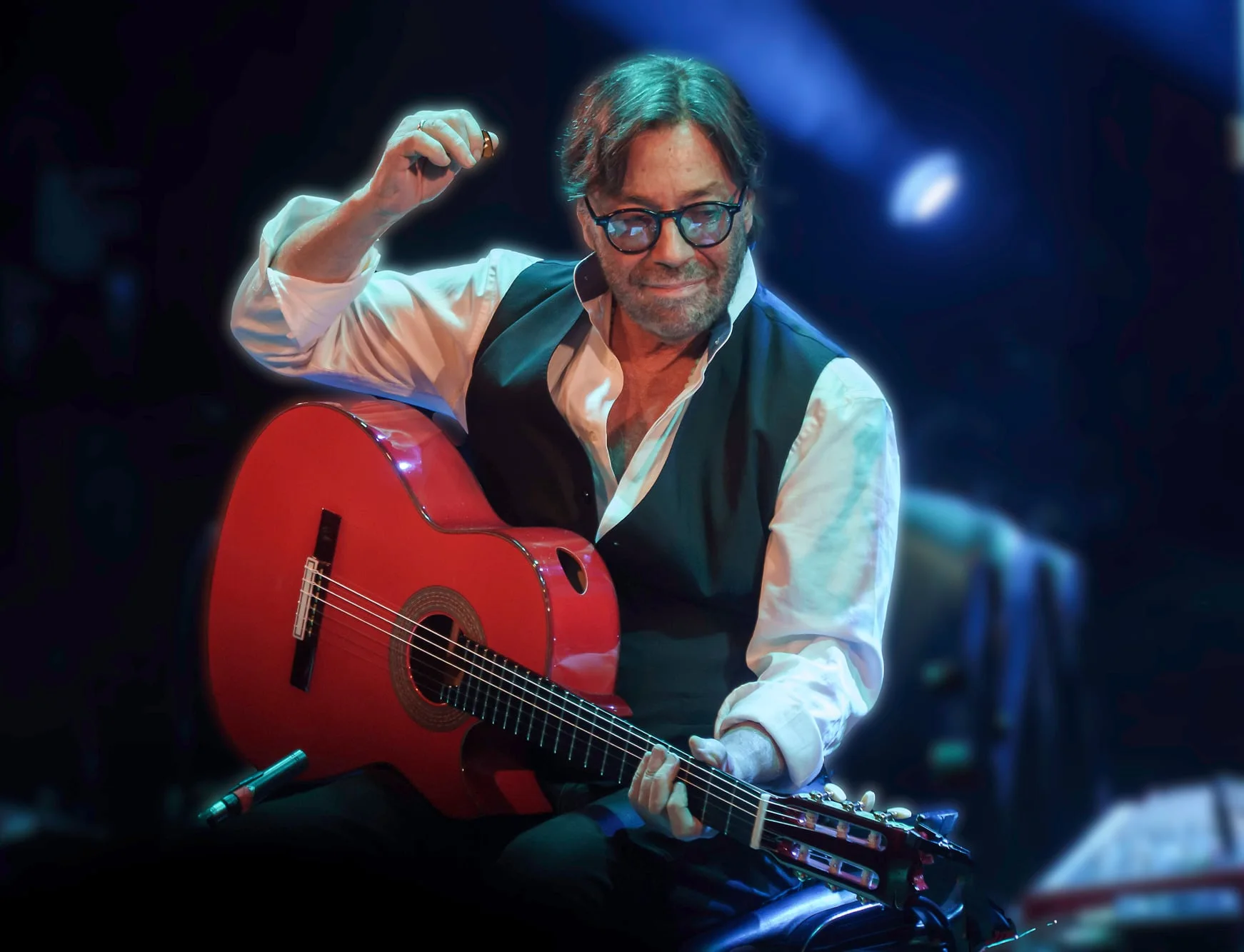 Al Di Meola brilló en La Trastienda: de Piazzolla a The Beatles, todo el universo sonoro de un guitarrista notable