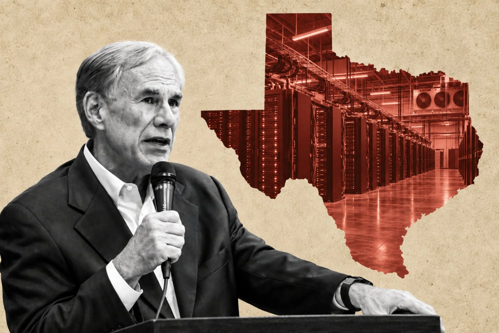 El aviso de Abbott a los “data centers” de Texas: deben reportar su uso de agua o afrontarán sanciones