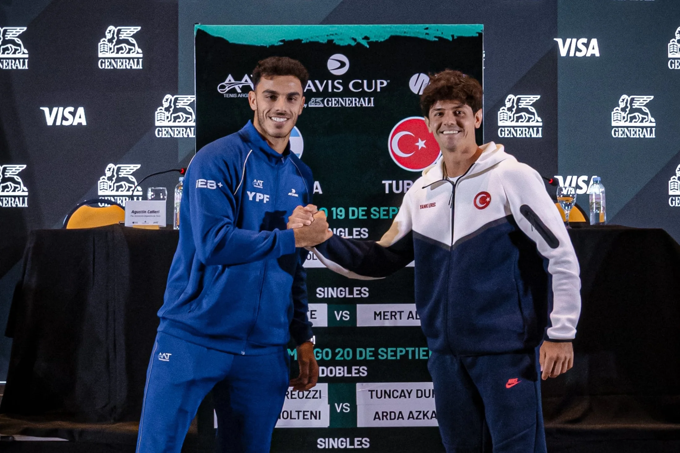 Francisco Cerúndolo abrirá la serie entre Argentina y Turquía en el primer desafío de Copa Davis en la Patagonia