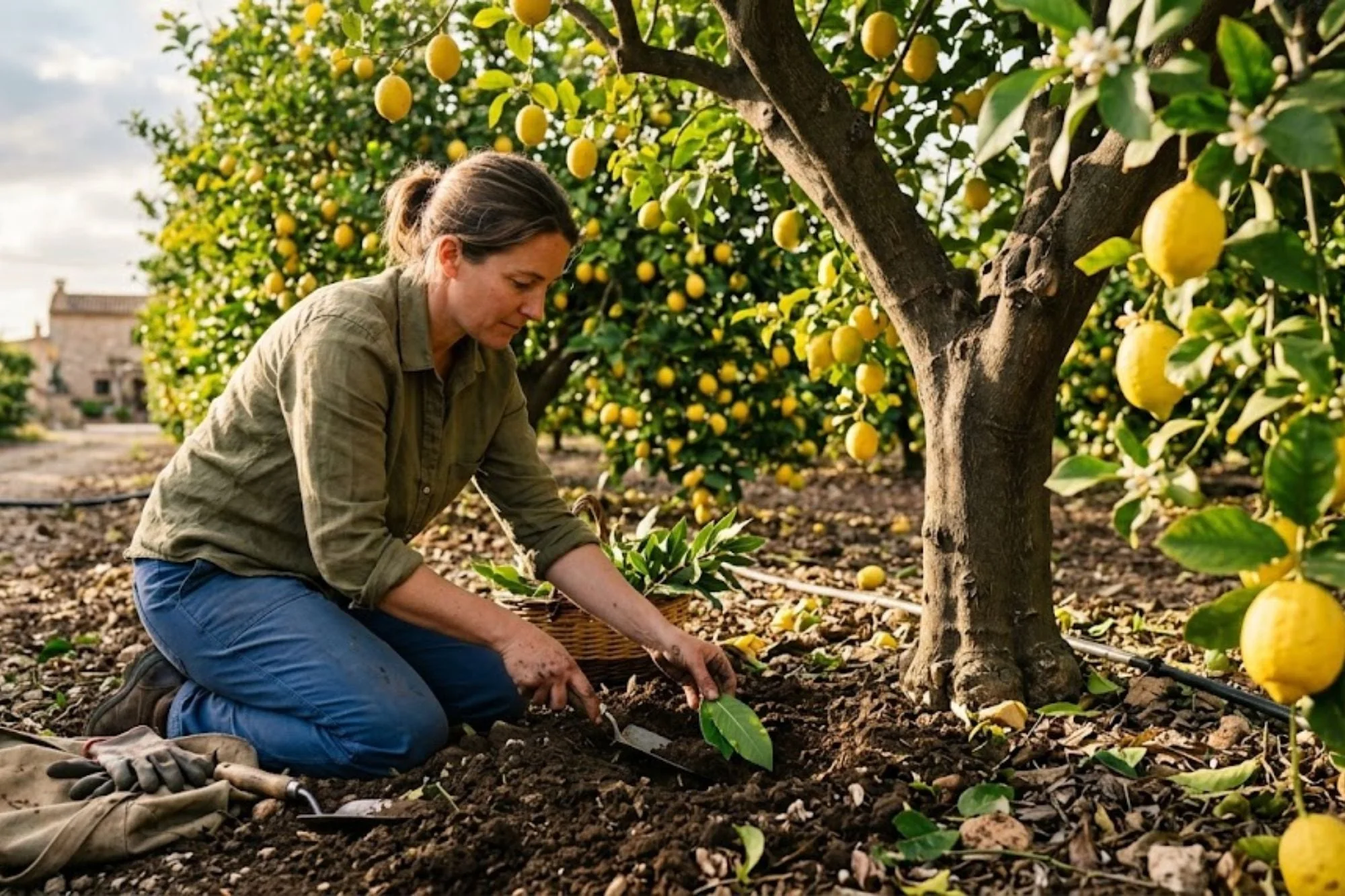 Por qué recomiendan enterrar una hoja de laurel debajo de los limoneros