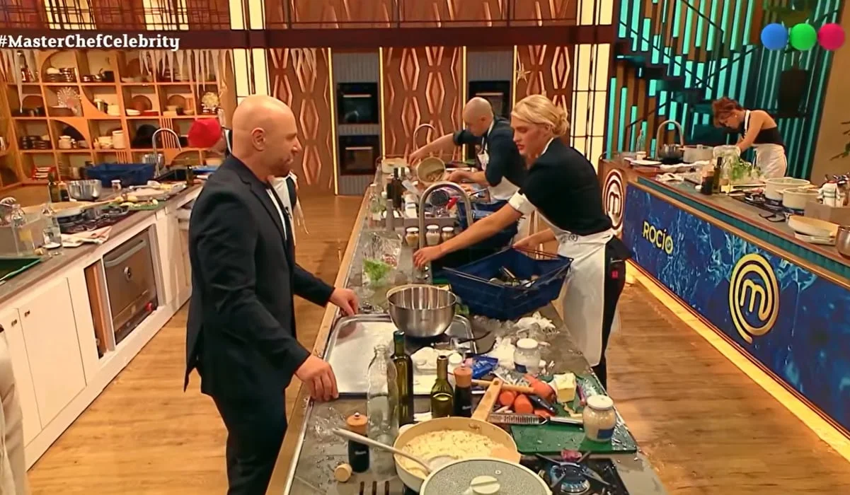 MasterChef Celebrity: el reality comenzó con un tenso momento entre Germán Martitegui y Elizabeth Vernaci