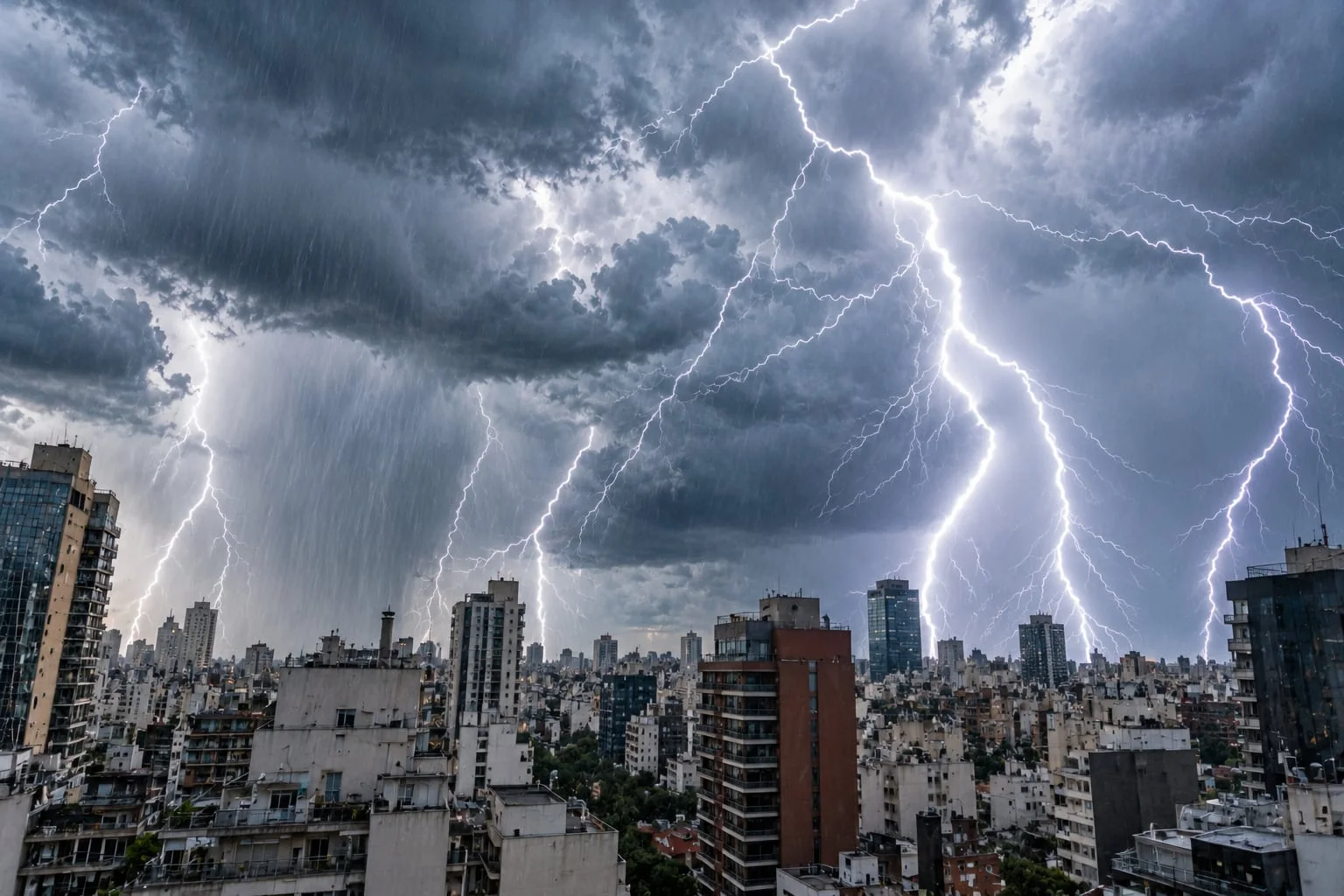 Avanza una ciclogénesis de 48 horas que provocará tormentas localmente intensas y un brusco cambio en la temperatura, en el cierre de septiembre: las zonas afectadas