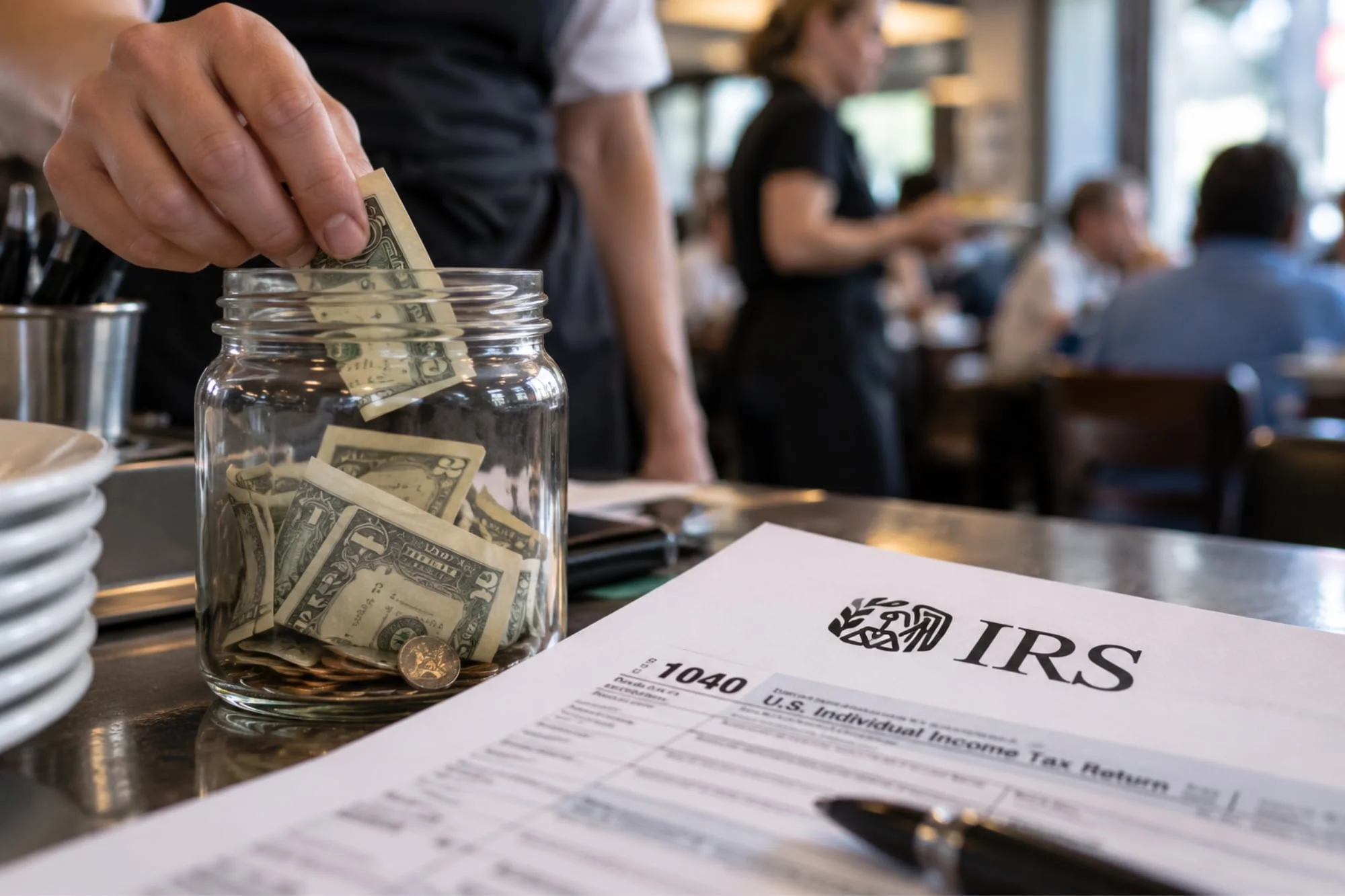 El IRS confirma que habrá deducciones de hasta US$25.000 para trabajadores que reciben propinas en EE.UU.