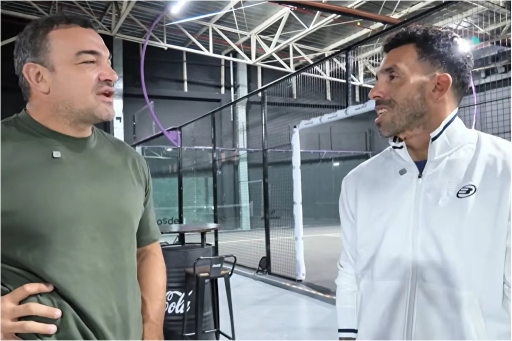 Carlos Tevez contó detalles del emprendimiento familiar de pádel que armó en Bella Vista: “Un lugar donde disfrutamos todos”