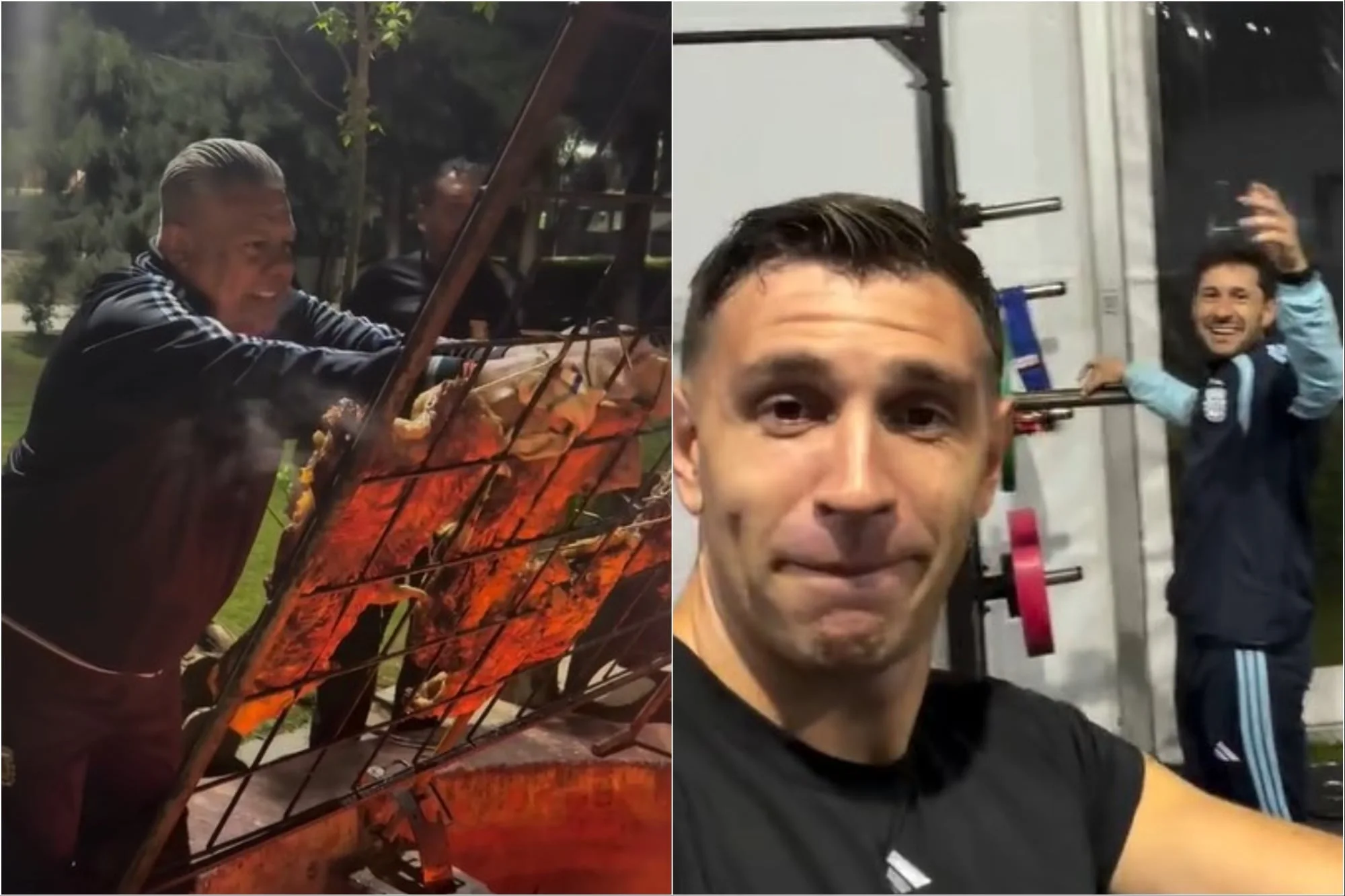 Del asado de Tapia al chiste del Dibu Martínez: así vive la selección argentina el último día de Messi en Ezeiza