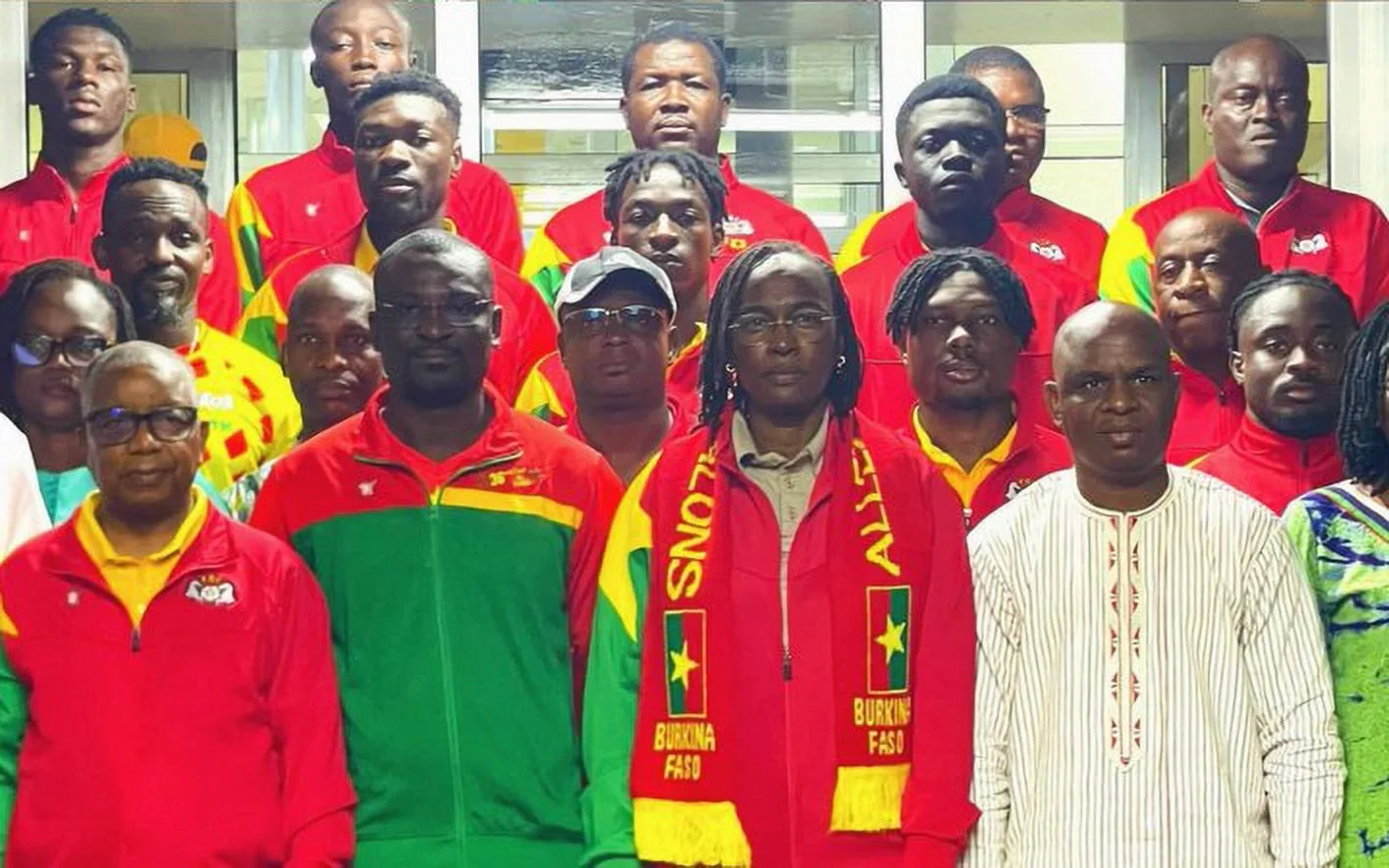 El Sub 23 de Burkina Faso volvió a su país después de la goleada y fue recibido con todos los honores