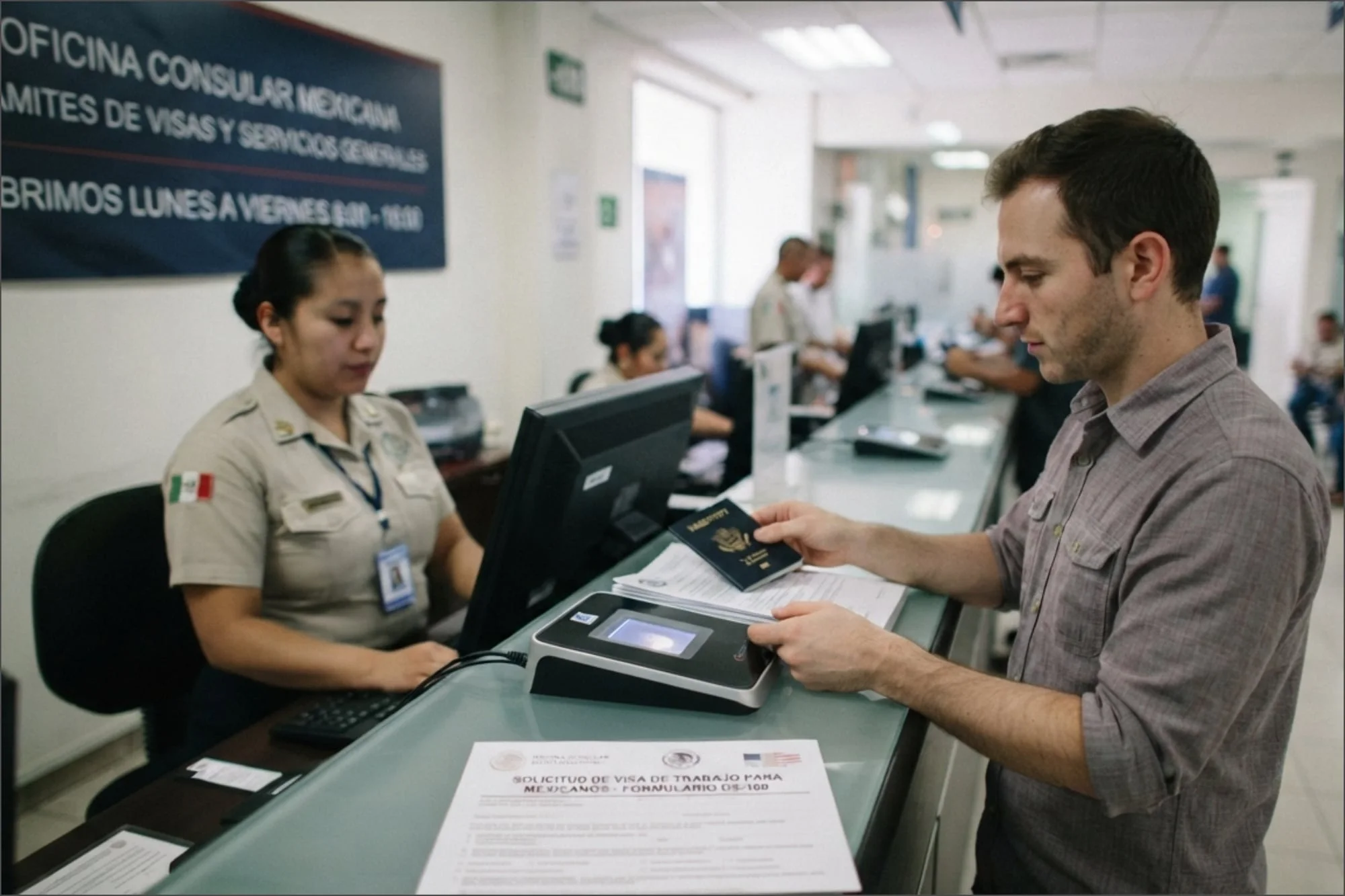 Oficial desde octubre: la regla que pone en juego la privacidad para tramitar la visa de trabajo para mexicanos