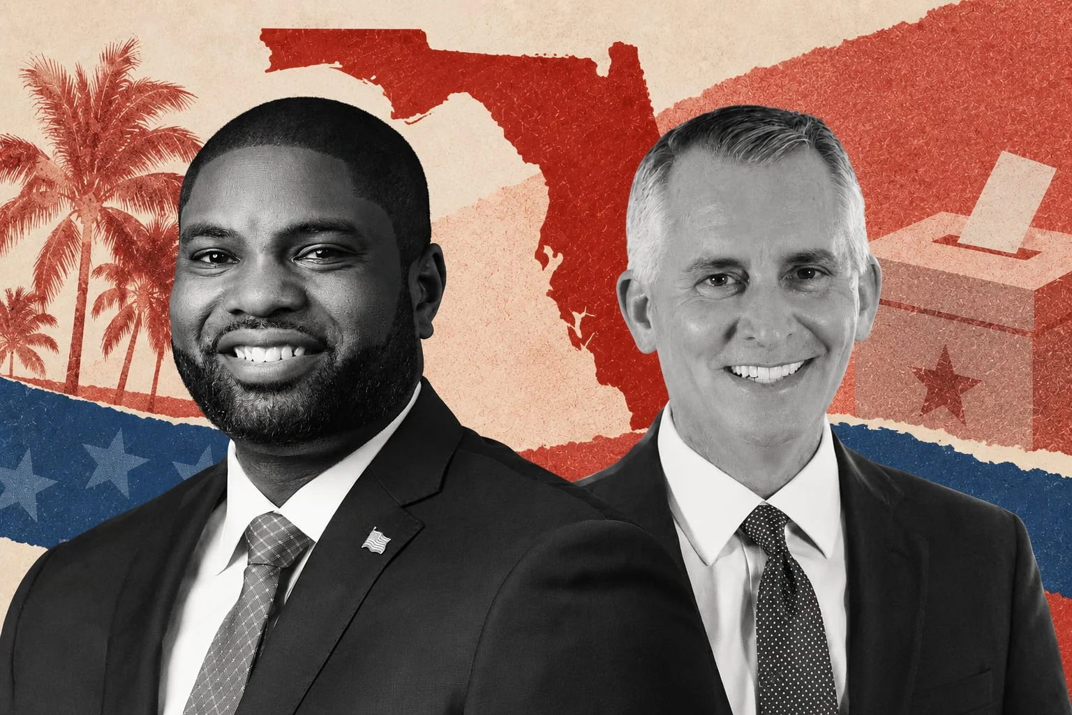 Nueva encuesta para gobernador de Florida: Donalds amplía la ventaja sobre Jolly en las elecciones del 3 de noviembre